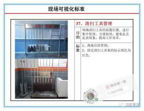現場管理 工廠辦公區域現場可視化管理標準